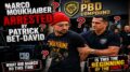 Patrick Bet David might arrest Always Marco Moukhaiber at PBD Podcast Compound