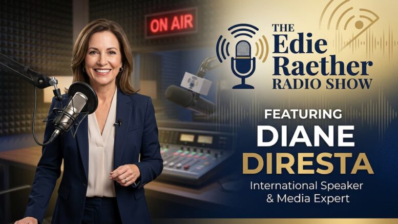 Diane DiResta on EdieRaether Radio Show